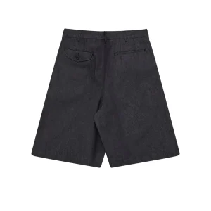 Black CDG Denim Shorts