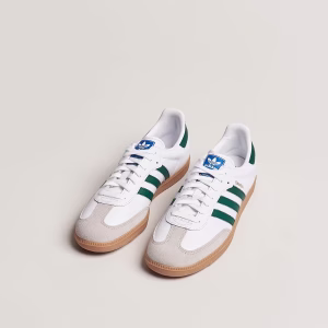 CDG Adidas Samba OG White Green