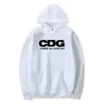 CDG Comme Des Garcons Hoodie White