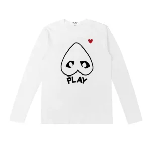 CDG Men Women Long sleeved Sweatshirt
