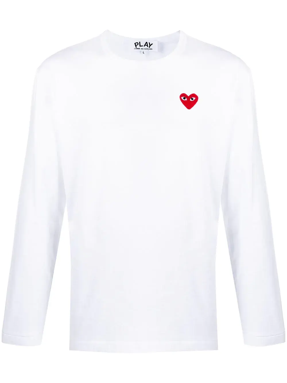 Comme Des Garçons Long Sleeve Play Hearts Comme Des Garçons Long Sleeve Play Hearts