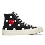 Converse Polka Dot High Top (Black)