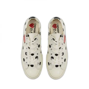 Converse Polka Dot Low Top (White)