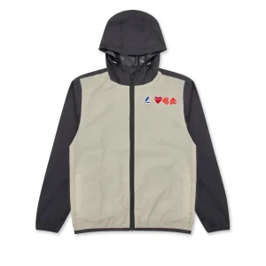 K-WAY PLAY Full Zip Jacket (Beige Black)
