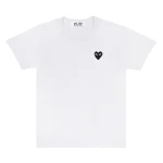 PLAY Basic T-Shirt Black Emblem (White)