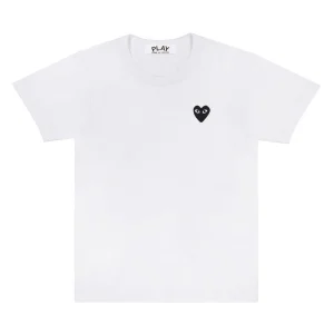 PLAY Basic T-Shirt Black Emblem (White)