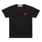 PLAY Basic T-Shirt Red Emblem (Black)