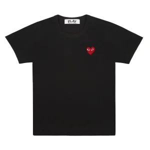 PLAY Basic T-Shirt Red Emblem (Black)