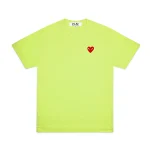 PLAY Basic T-Shirt Red Emblem Spring Series (Green)