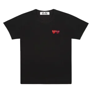 PLAY Basic T-Shirt Two Emblems (Black)