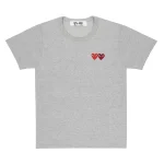 PLAY Basic T-Shirt Two Emblems (Grey)