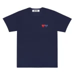 PLAY Basic T-Shirt Two Emblems (Navy)