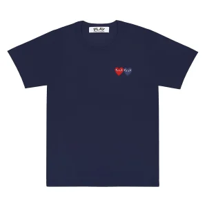 PLAY Basic T-Shirt Two Emblems (Navy)