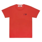PLAY Basic T-Shirt Two Emblems (Red)