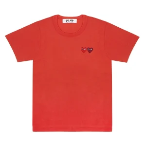 PLAY Basic T-Shirt Two Emblems (Red)