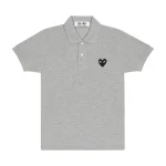 PLAY Polo Black Emblem (Grey)