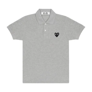 PLAY Polo Black Emblem (Grey)