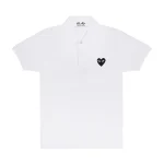PLAY Polo Black Emblem (White)
