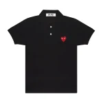 PLAY Polo Red Emblem (Black)