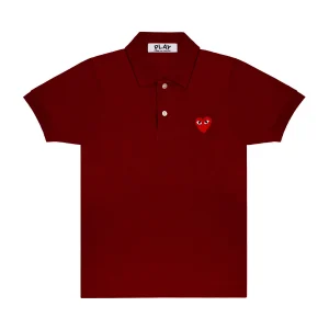 PLAY Polo Red Emblem (Burgundy)