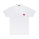 PLAY Polo Red Emblem (White)