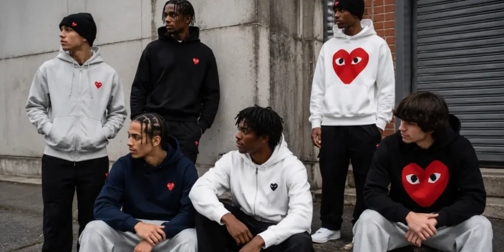 cdg hoodie