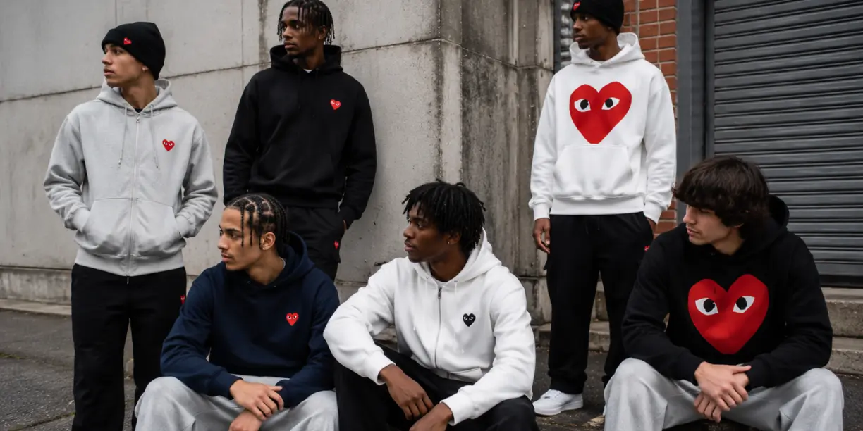 cdg hoodie