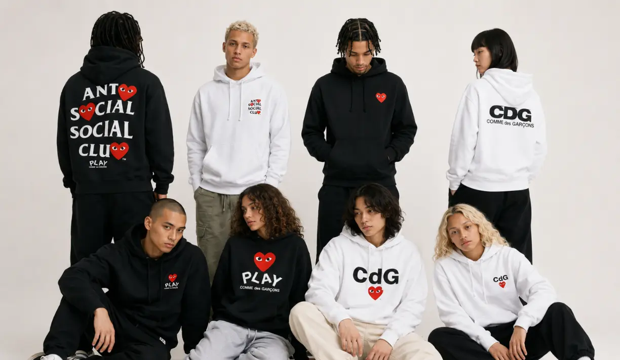 cdg hoodie